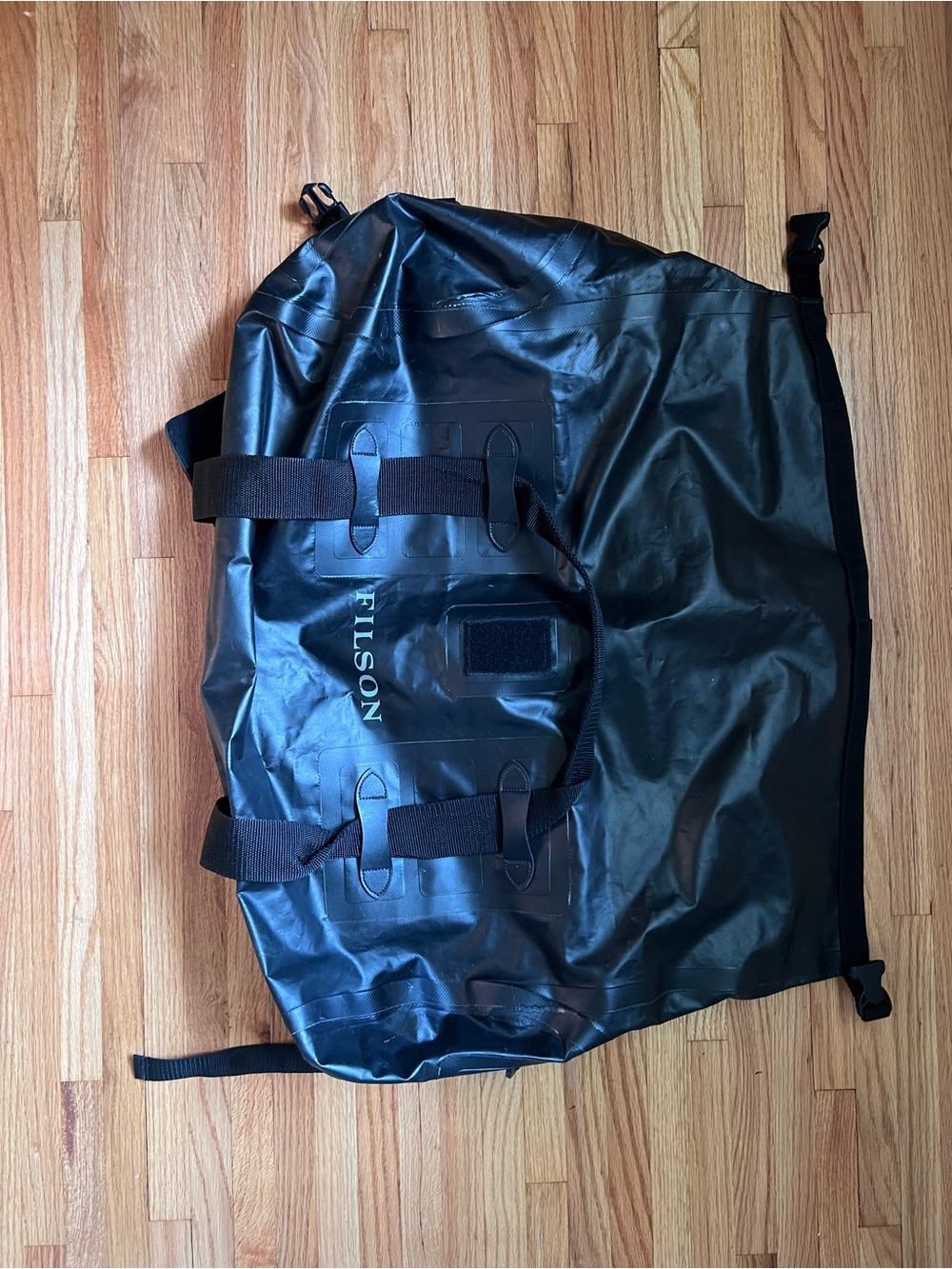 Filson Black Waterproof Duffel - Heavy-Duty Gear Bag